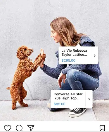 Vender por internet Instagram Shopping