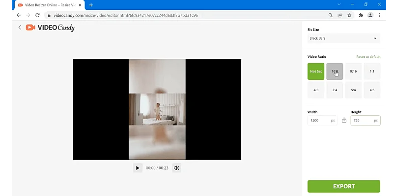 Como redimencionar um vídeo com editor de vídeo