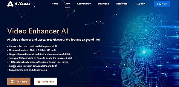 AVS labes website image