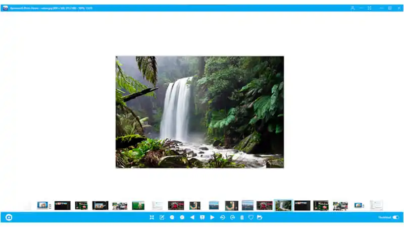 imagem que mostra a interface do visualizador de fotos Image da Apowersoft