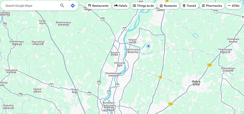 Map in Google maps 