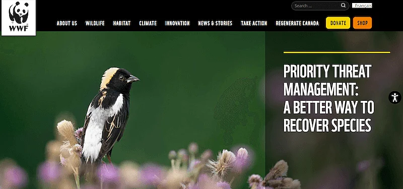 WWF website