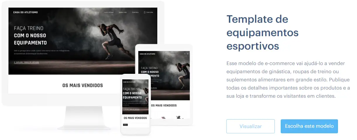 Criar loja virtual no Webnode