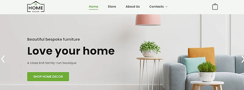 Home Decor template