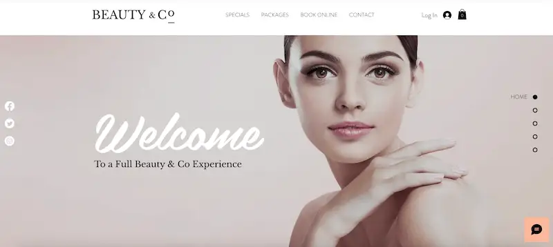 Beauty & Co template