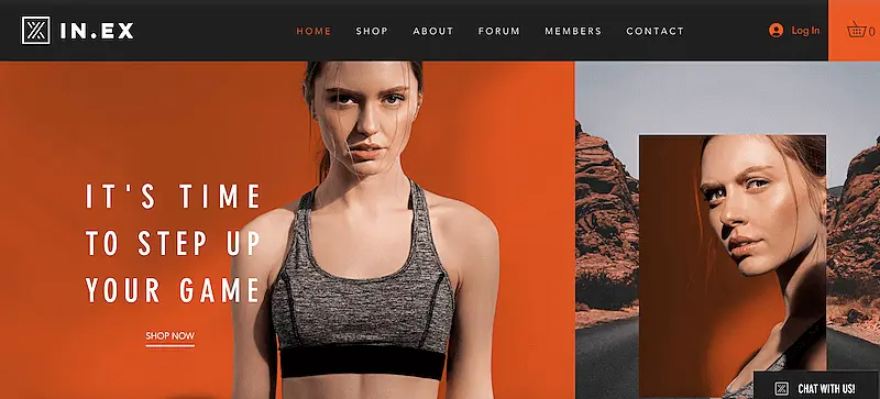 Sportswear store template