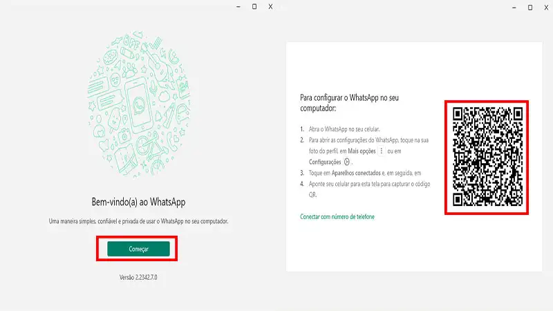 Captura de tela do WhatsApp