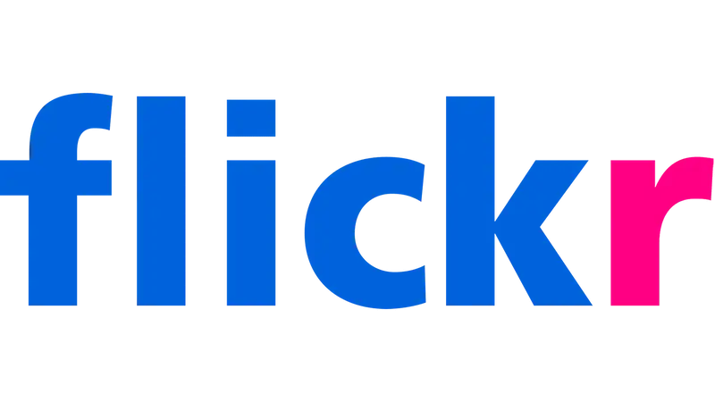Where to store photos online for free - Flickr Flickr logo