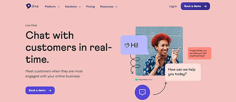 Dixa website