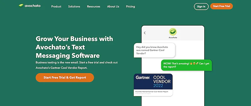 Avochato website