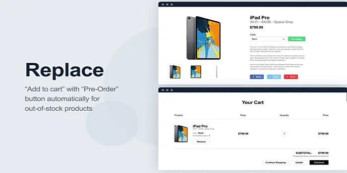 Pre-Order Manager app