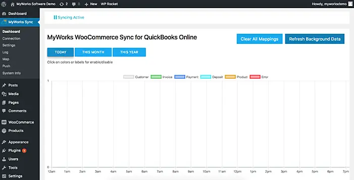 QuickBooks interface example