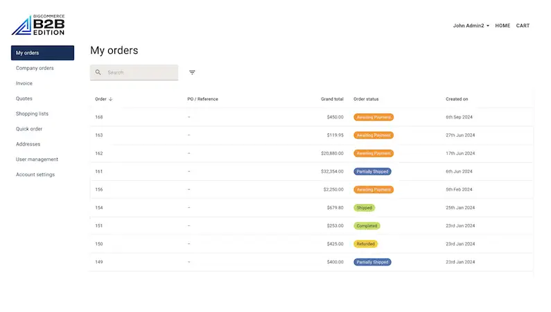 B2B Edition app