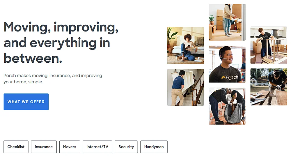 Porch website