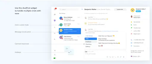 JivoChat Live Chat Software