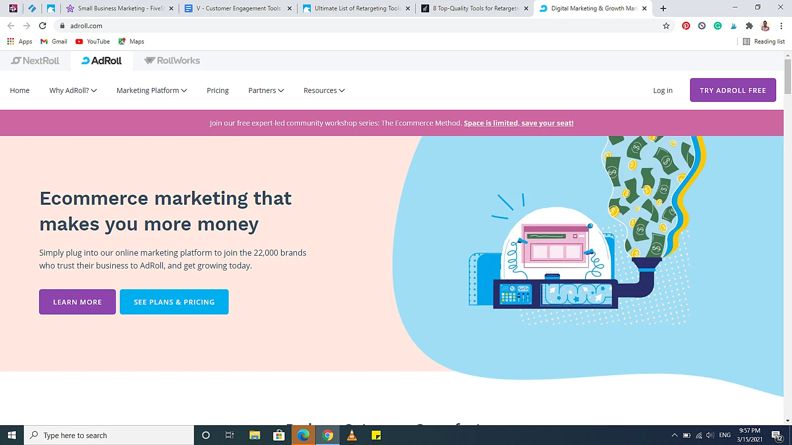 AdRoll Retargeting ads