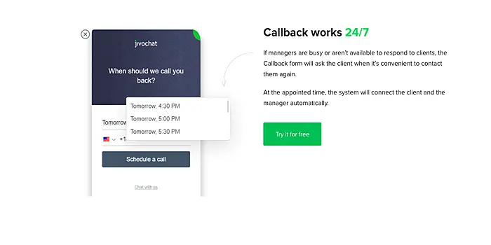  Callback request example