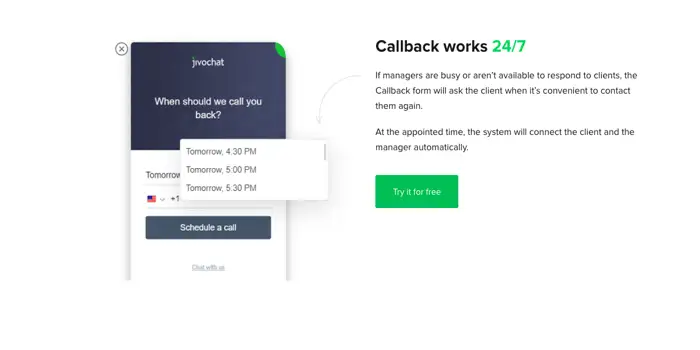  Callback request example