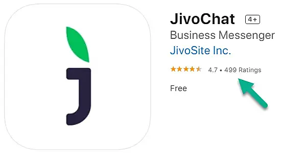 JivoChat ratings