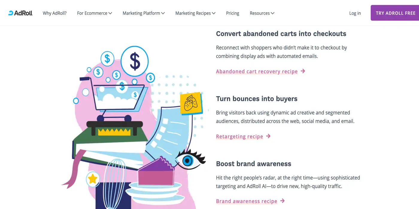 AdRoll website