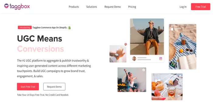 Taggbox website