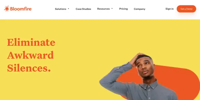 Bloomfire website