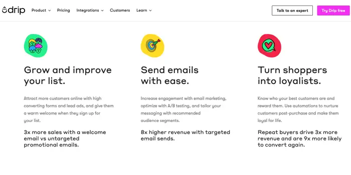 Drip website