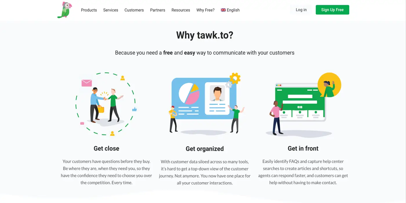 Live chat tools - tawk.to Tawk.to website