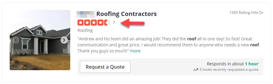 Roofing Contractors review