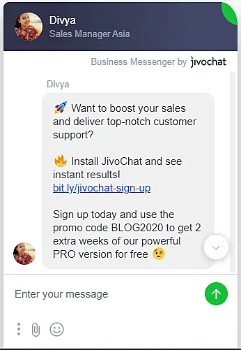 JivoChat live chat