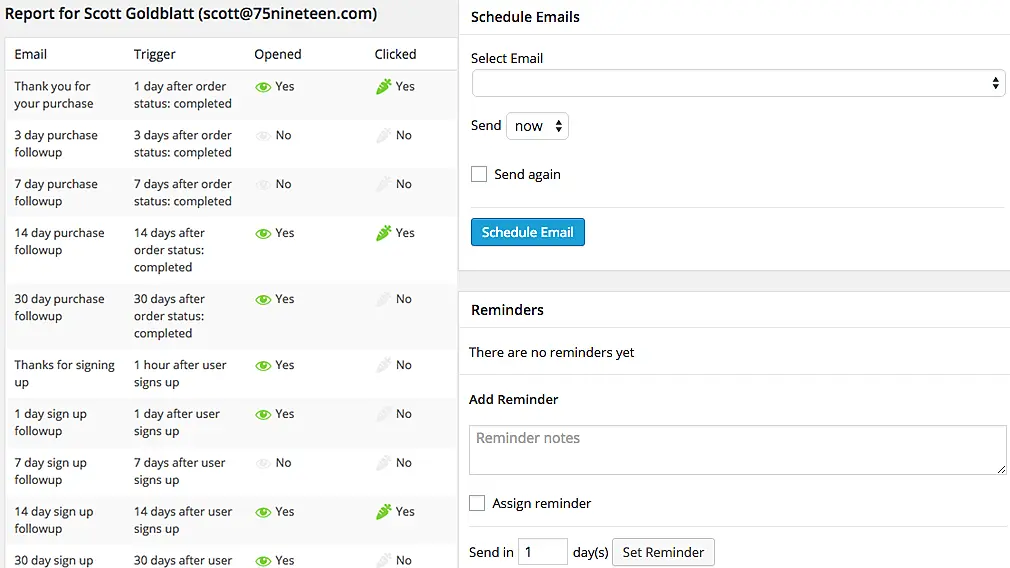Automate Woo use example