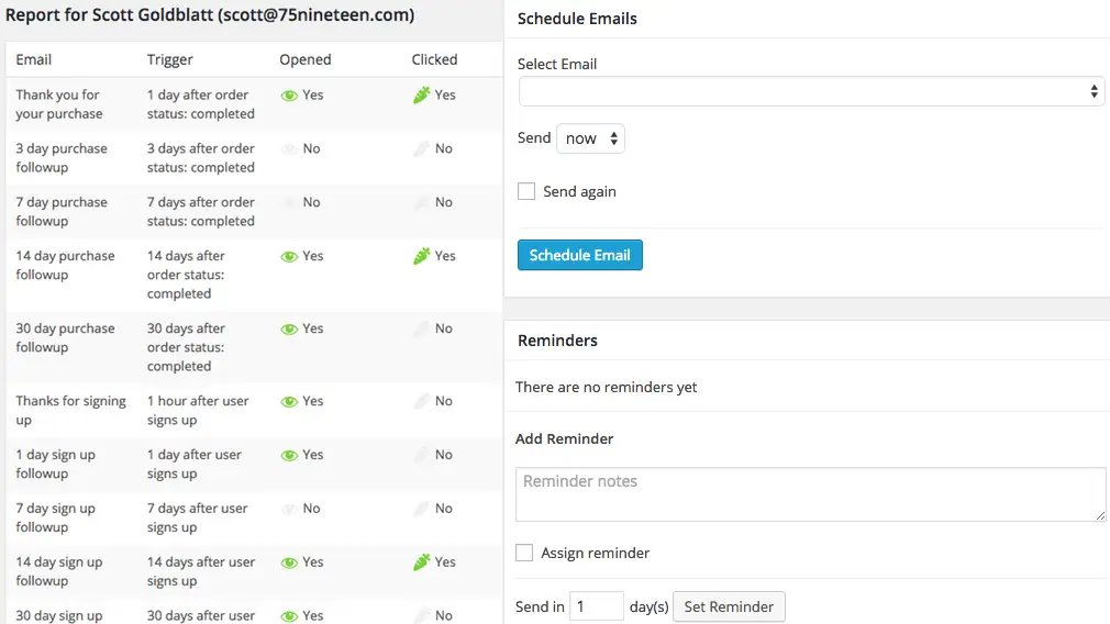 Automate Woo use example