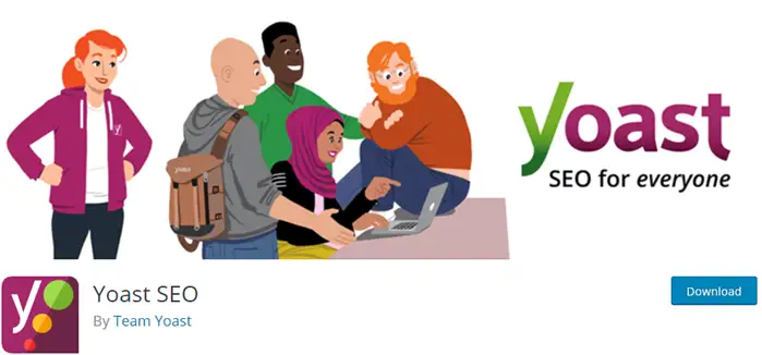 Yoast SEO plugin page