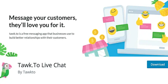 Tawk.to WordPress plugin