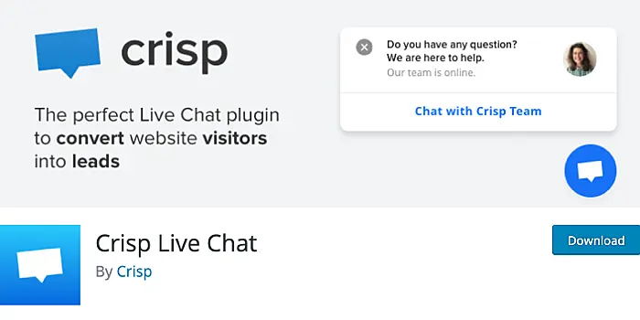 Crisp WordPress plugin page