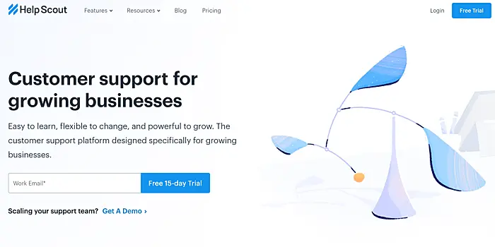 HelpScout website