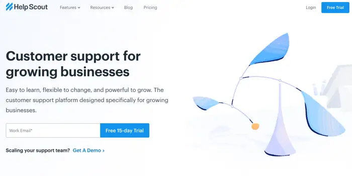 HelpScout website