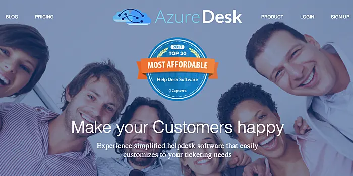 AzureDesk website