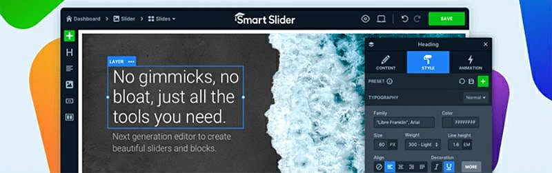 Smart Slider 3 tool
