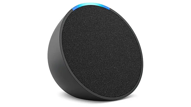 foto de um Echo Pop na cor preta