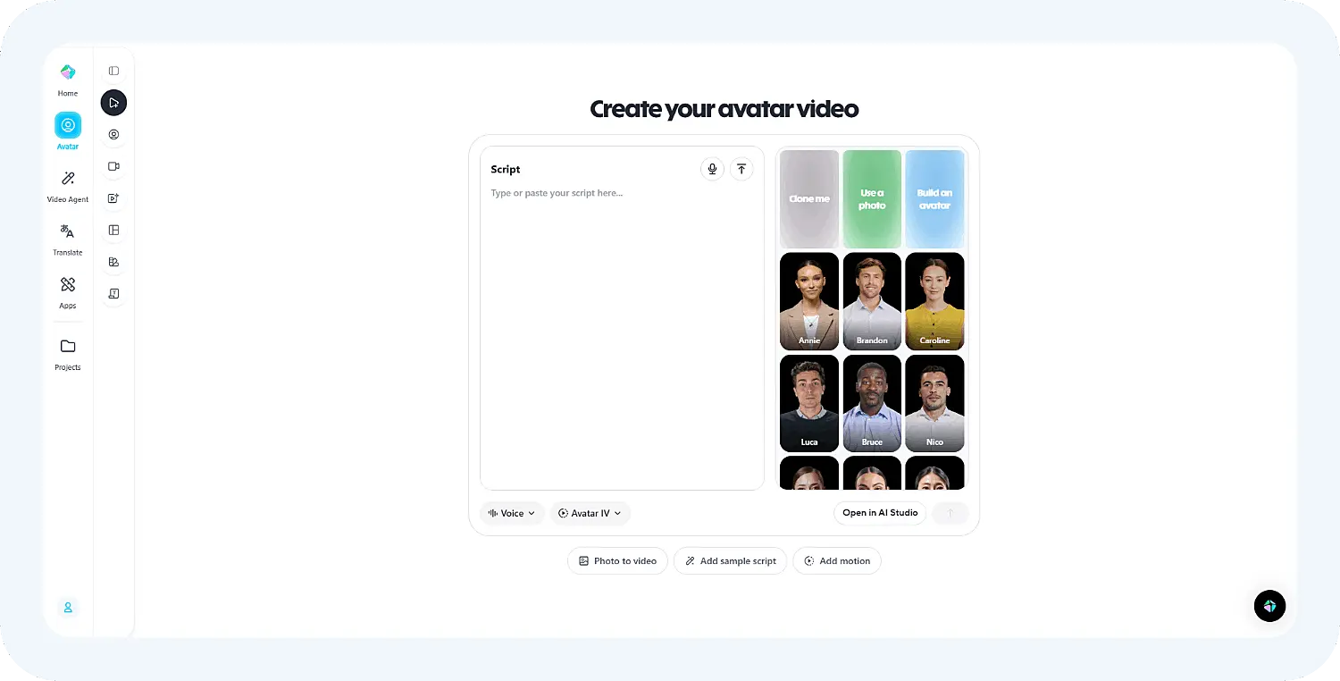 Нейросеть для создания ИИ аватара 
