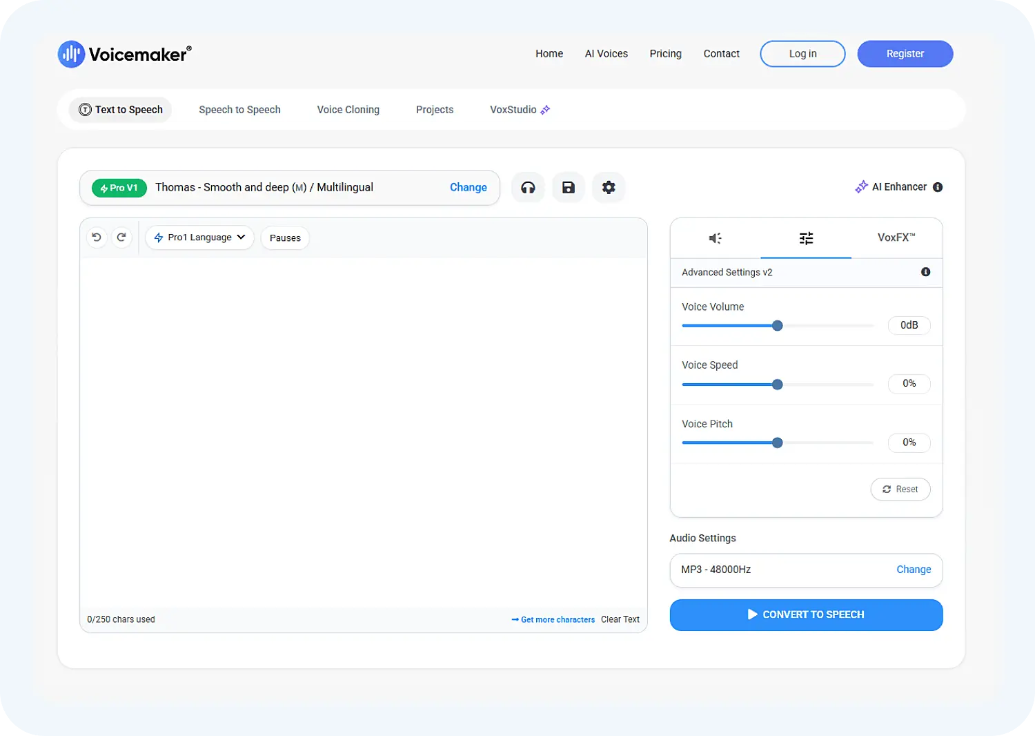 Как сгенерировать голос через нейросеть Voicemaker