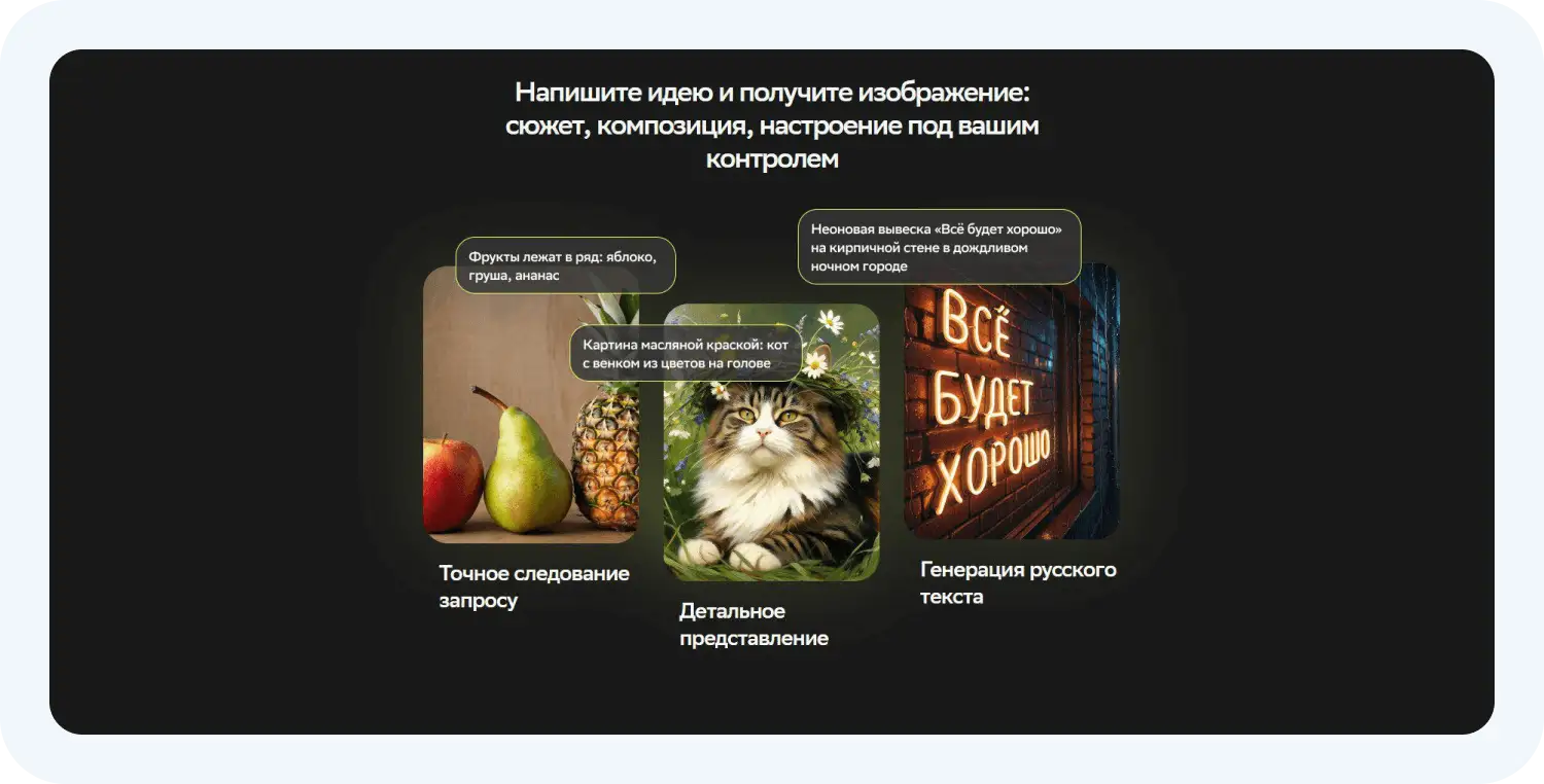 Как создать открытку в нейросети Кандинский