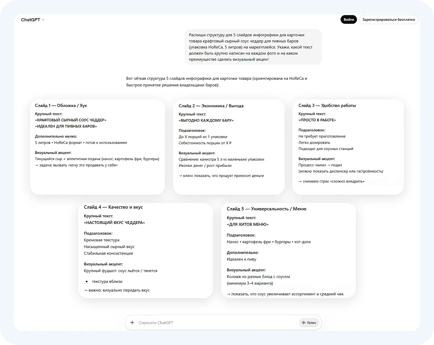 Как создать инфорграфику для товара на маркетплейсе
