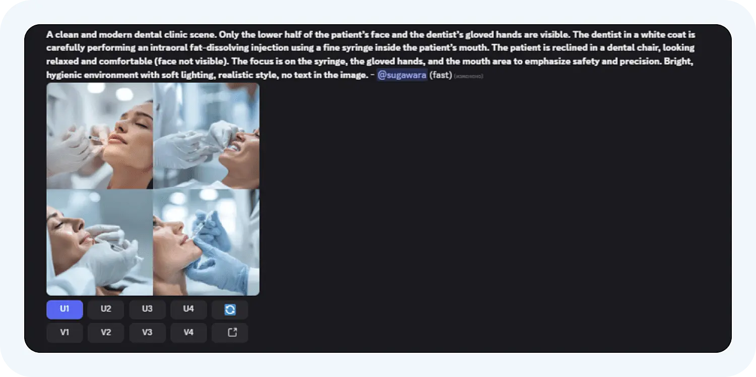 Пример промпта для Миджорни.