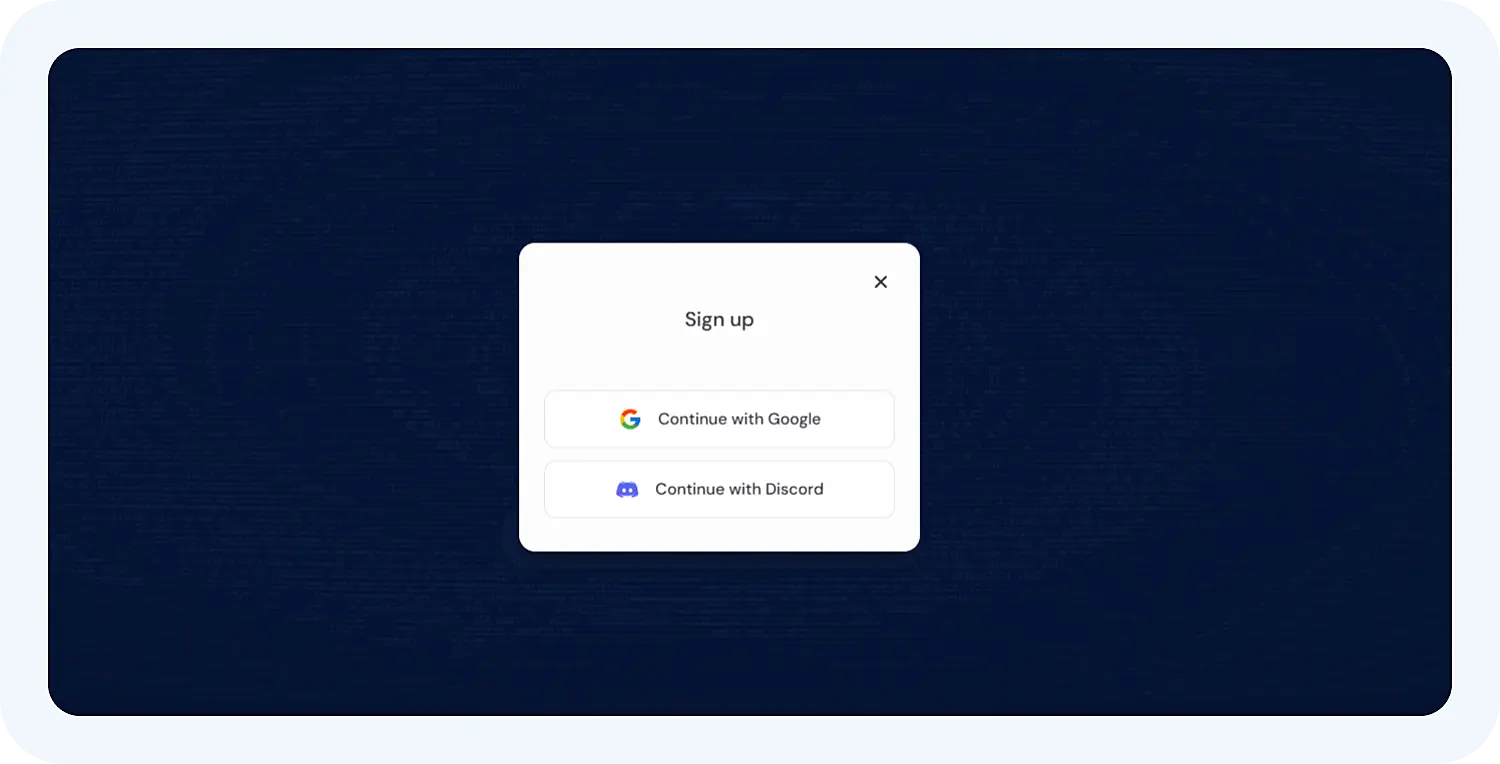 Регистрация в Midjorney.