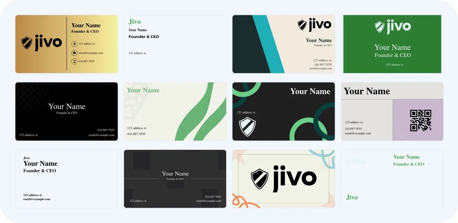 Генерация визиток нейросетью в Looka