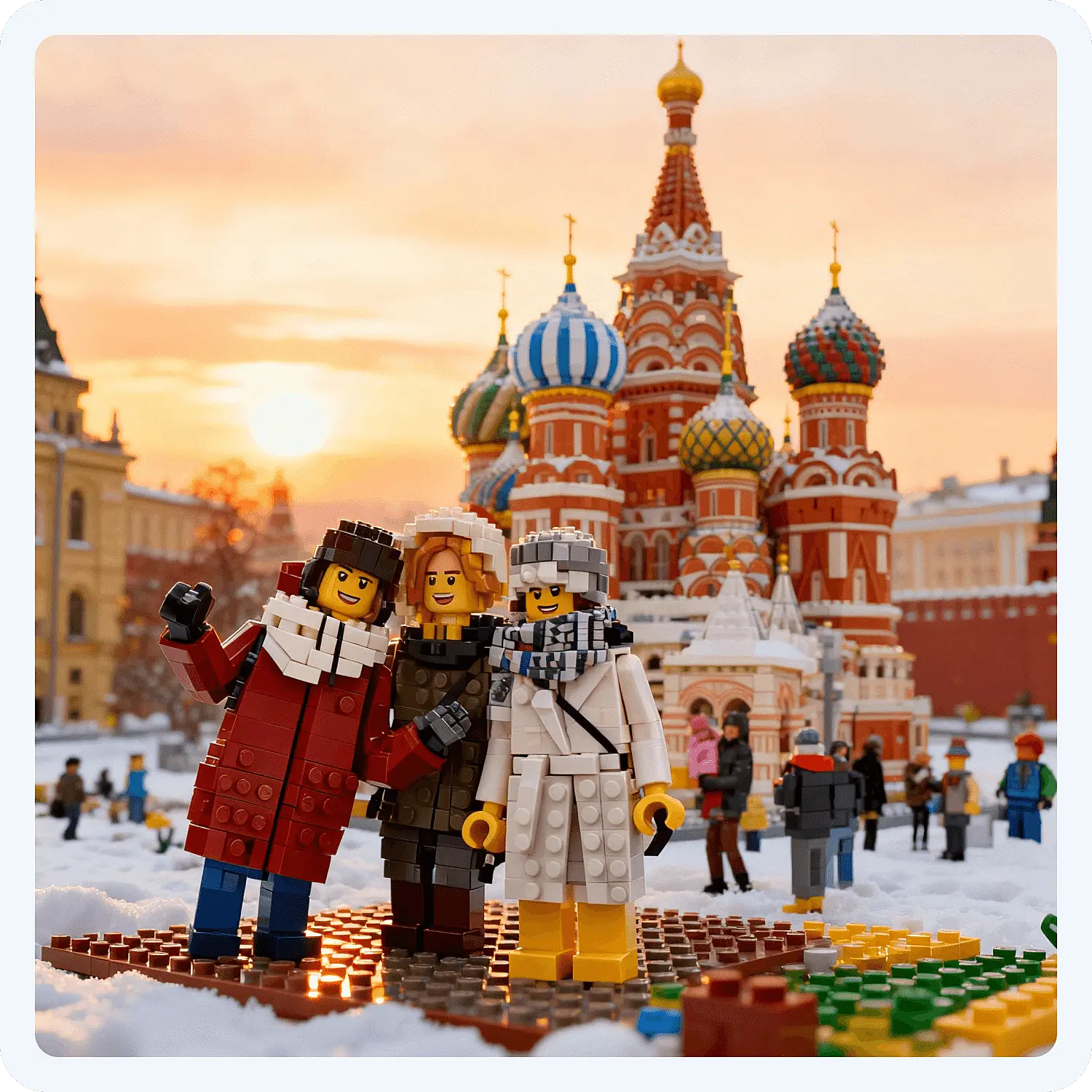 Генерация LEGO-изображения с помощью ИИ