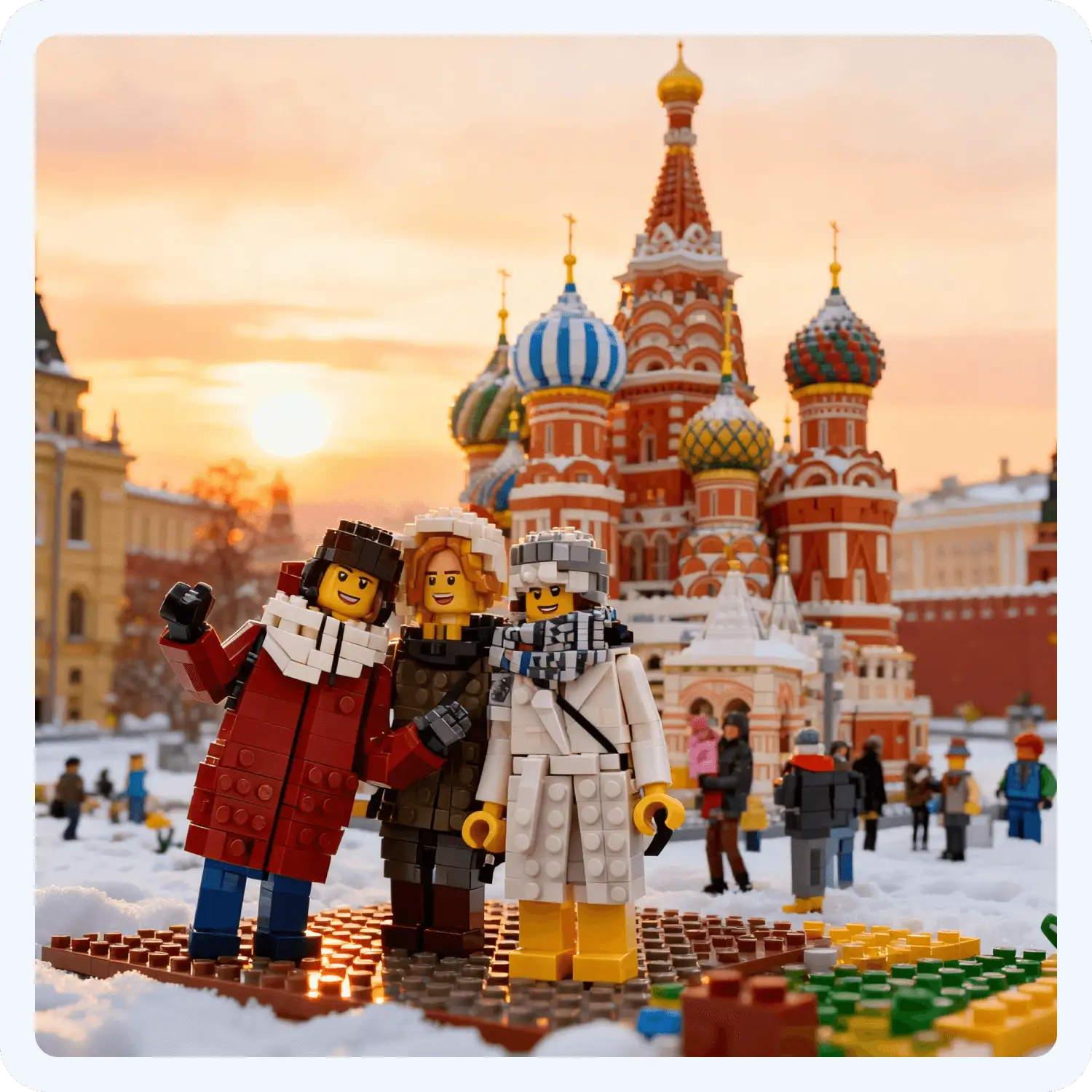 Генерация LEGO-изображения с помощью ИИ