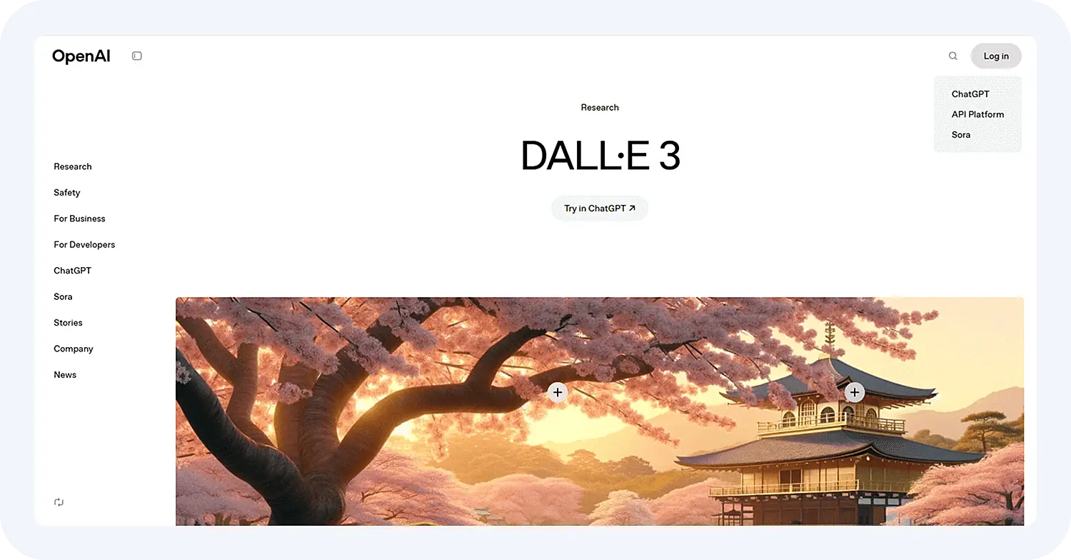 Нейросеть DALL-E 3 для дизайна